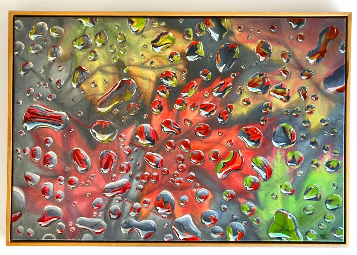 Fallen Leaves and Droplets