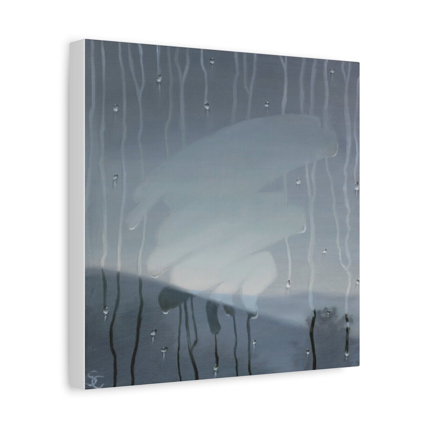 Moody Rain Window