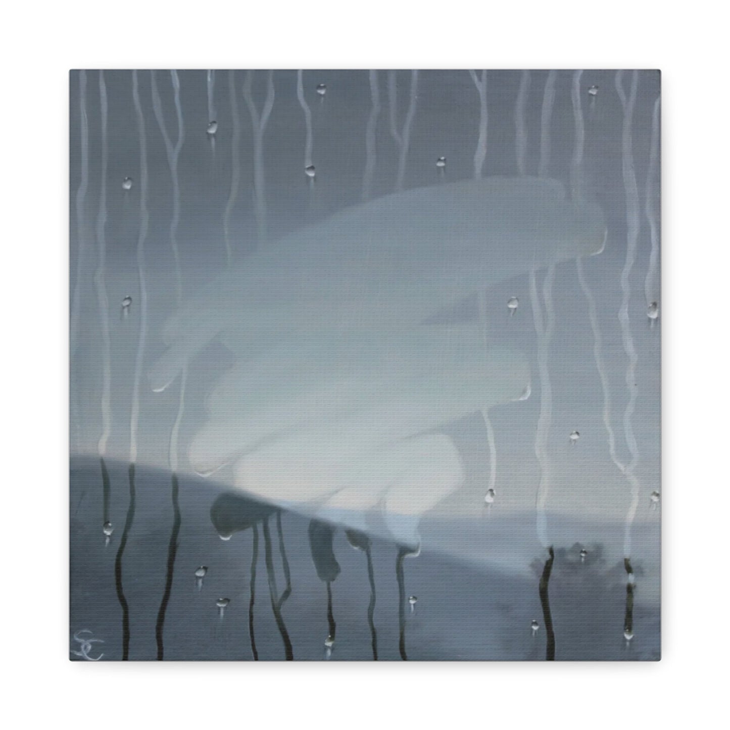 Moody Rain Window