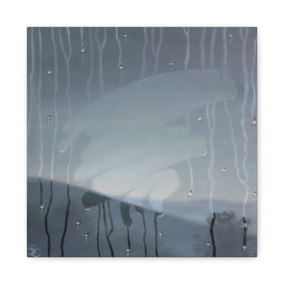 Moody Rain Window