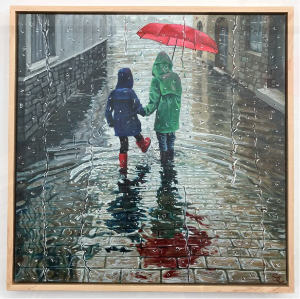 The Road Became a River (Original)