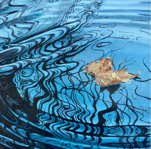 Converging Ripples (Original)