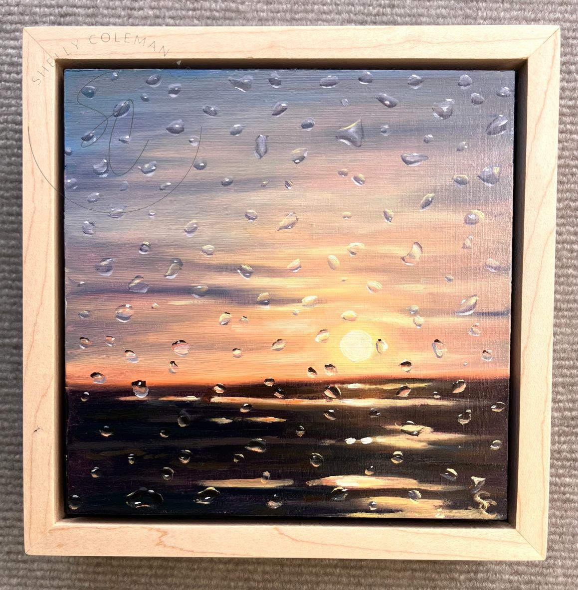 Gentle Sunset Rainfall