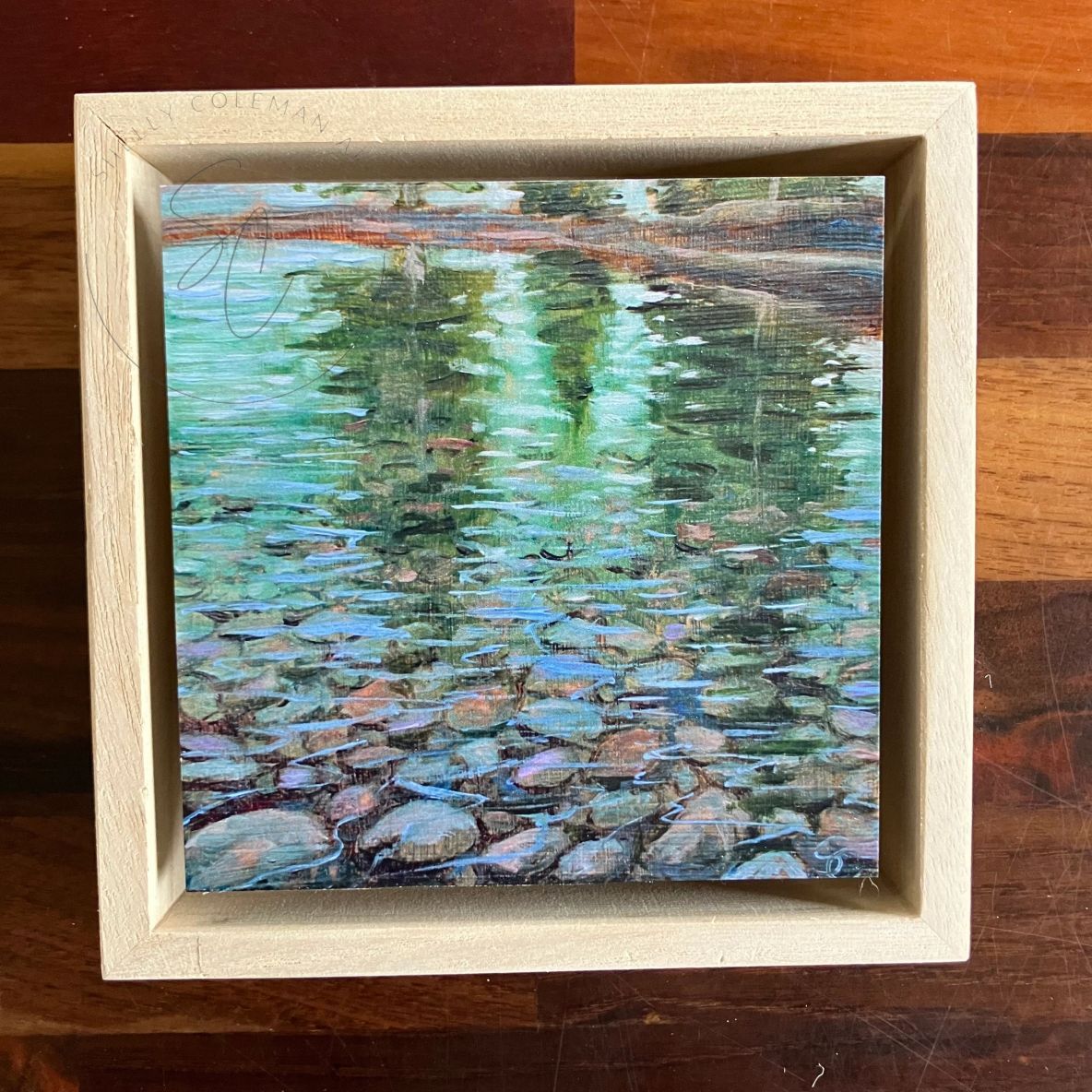 Reflection of Pines